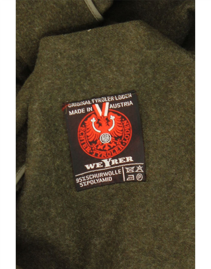 Weyrer Mens Cape Coat One Size Khaki Wool