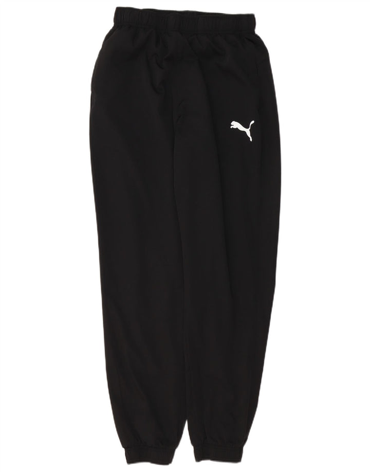 Puma Mens Tracksuit Trousers Joggers Medium Black Polyester