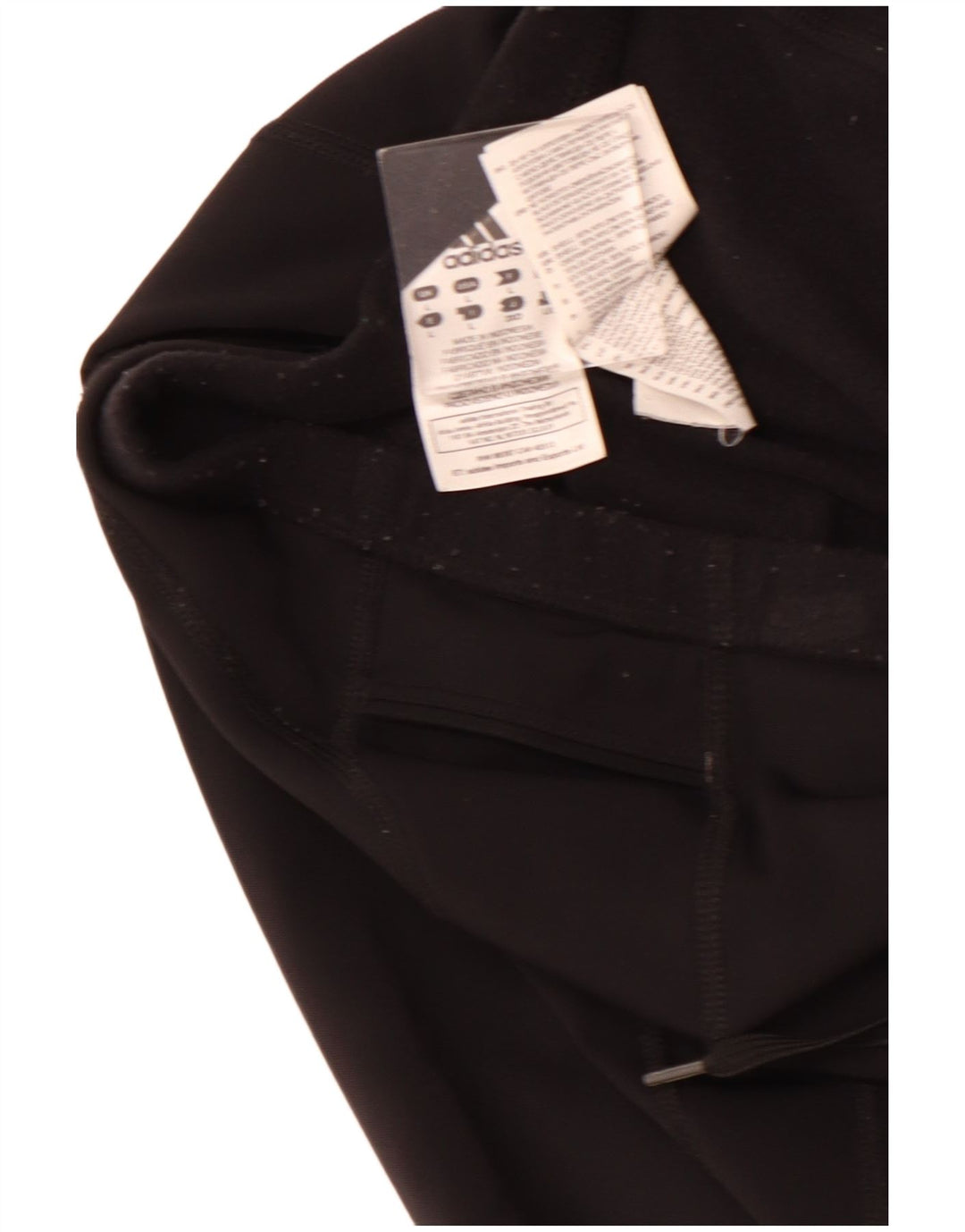 ADIDAS Womens Tracksuit Trousers UK 14 Large  Black Nylon