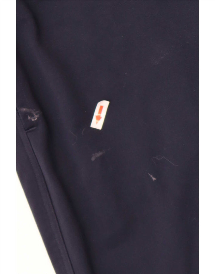 Adidas Mens Tracksuit Trousers Medium Navy Blue Polyester
