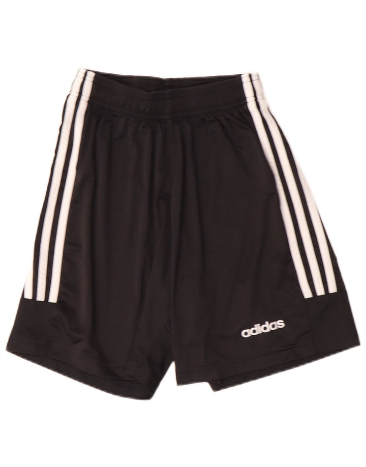 ADIDAS Mens Sport Shorts Small Black Polyester Sports