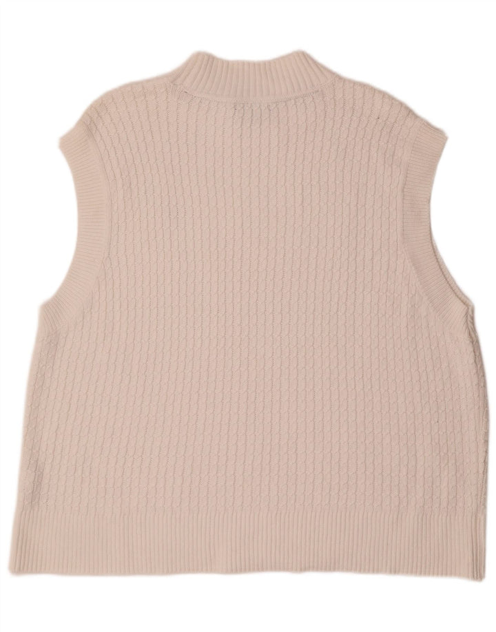 Tommy Hilfiger Mens Vest Tank Top XL White Cotton