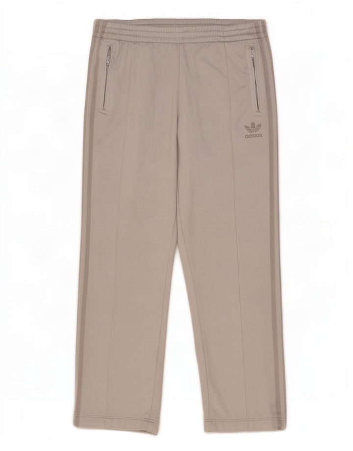 Adidas Womens Tracksuit Trousers EU 46 Large Grey Polyester