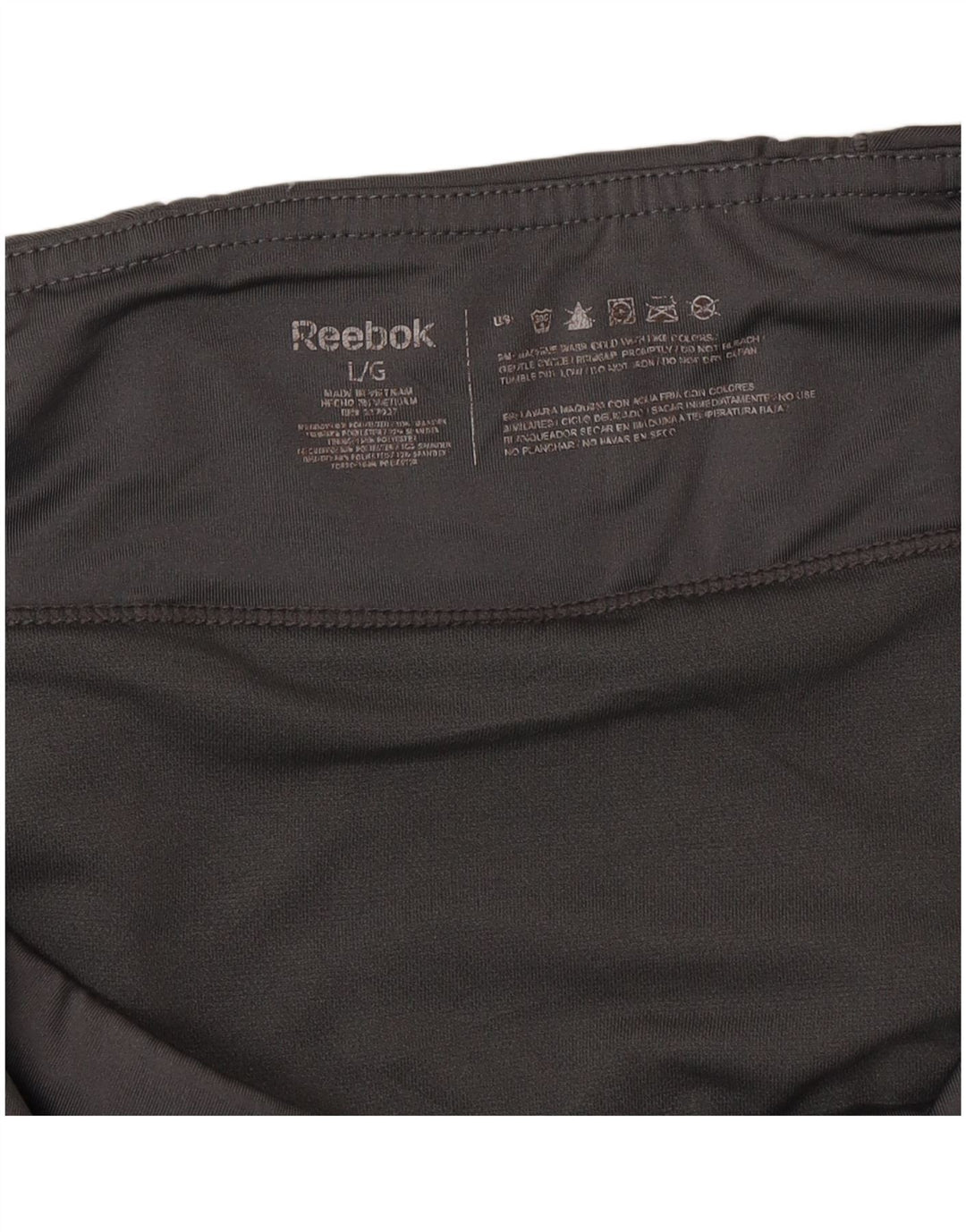 REEBOK Womens Sport Shorts UK 14 Large  Grey