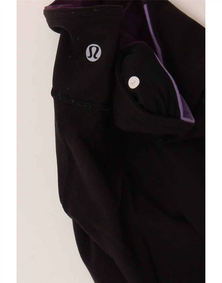 Lululemon Womens Leggings US 2 XS Black Synthetic