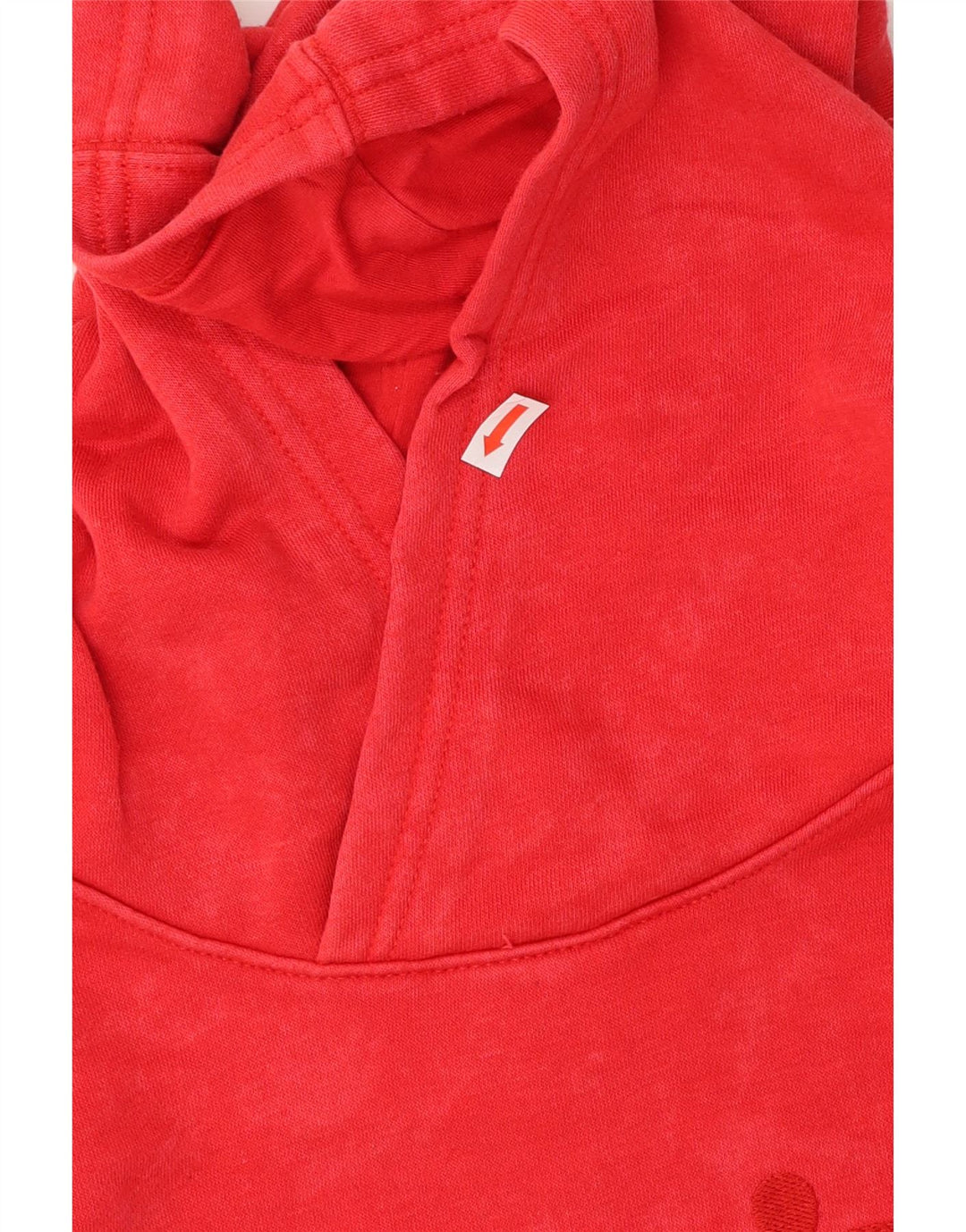 LEVI'S Boys Graphic Hoodie Jumper 13-14 Years Red Cotton