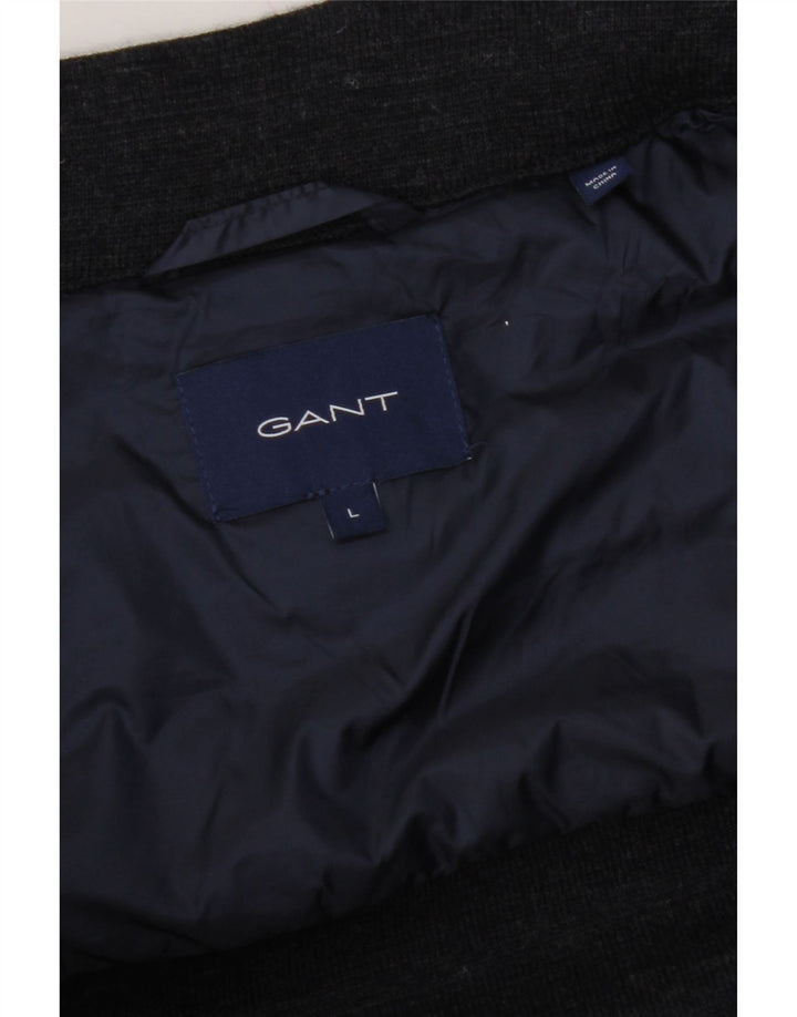 GANT Womens Padded Gilet UK 16 Large Navy Blue