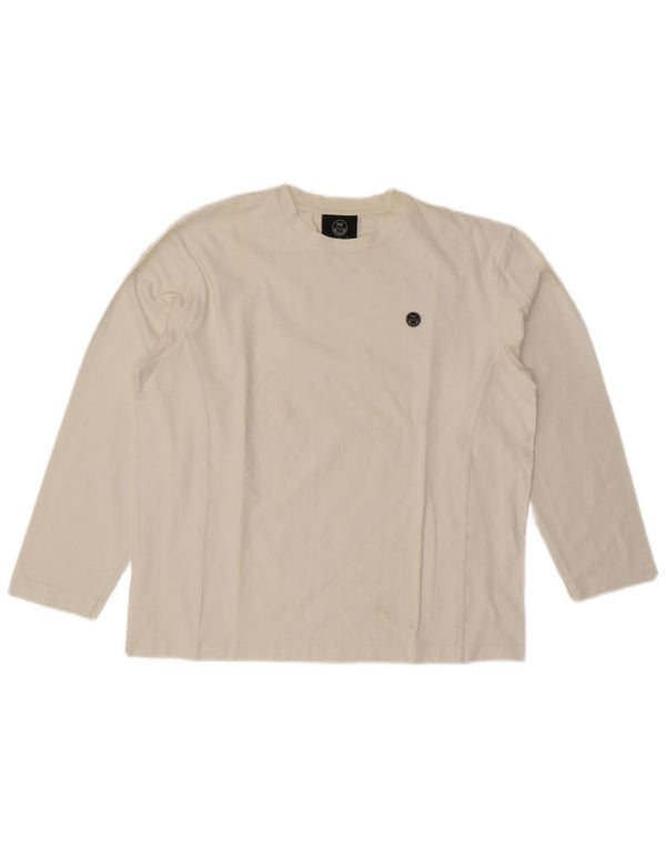 North Sails Mens Top Long Sleeve Large White