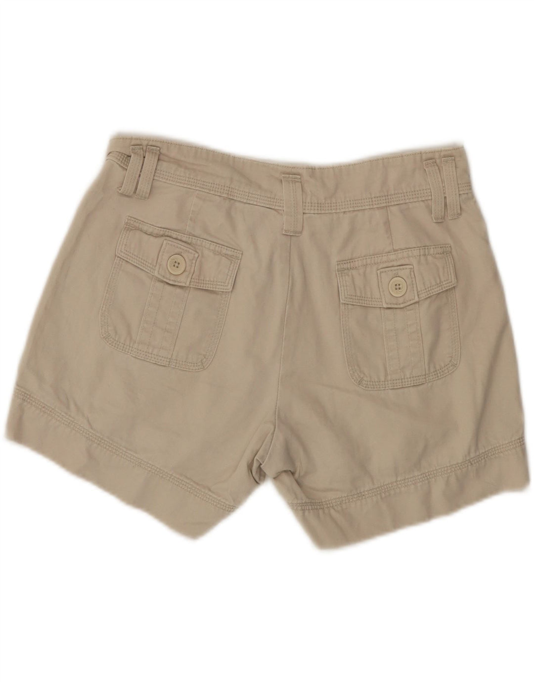 LEE Womens Cargo Shorts US 6 Medium W28 Beige Cotton