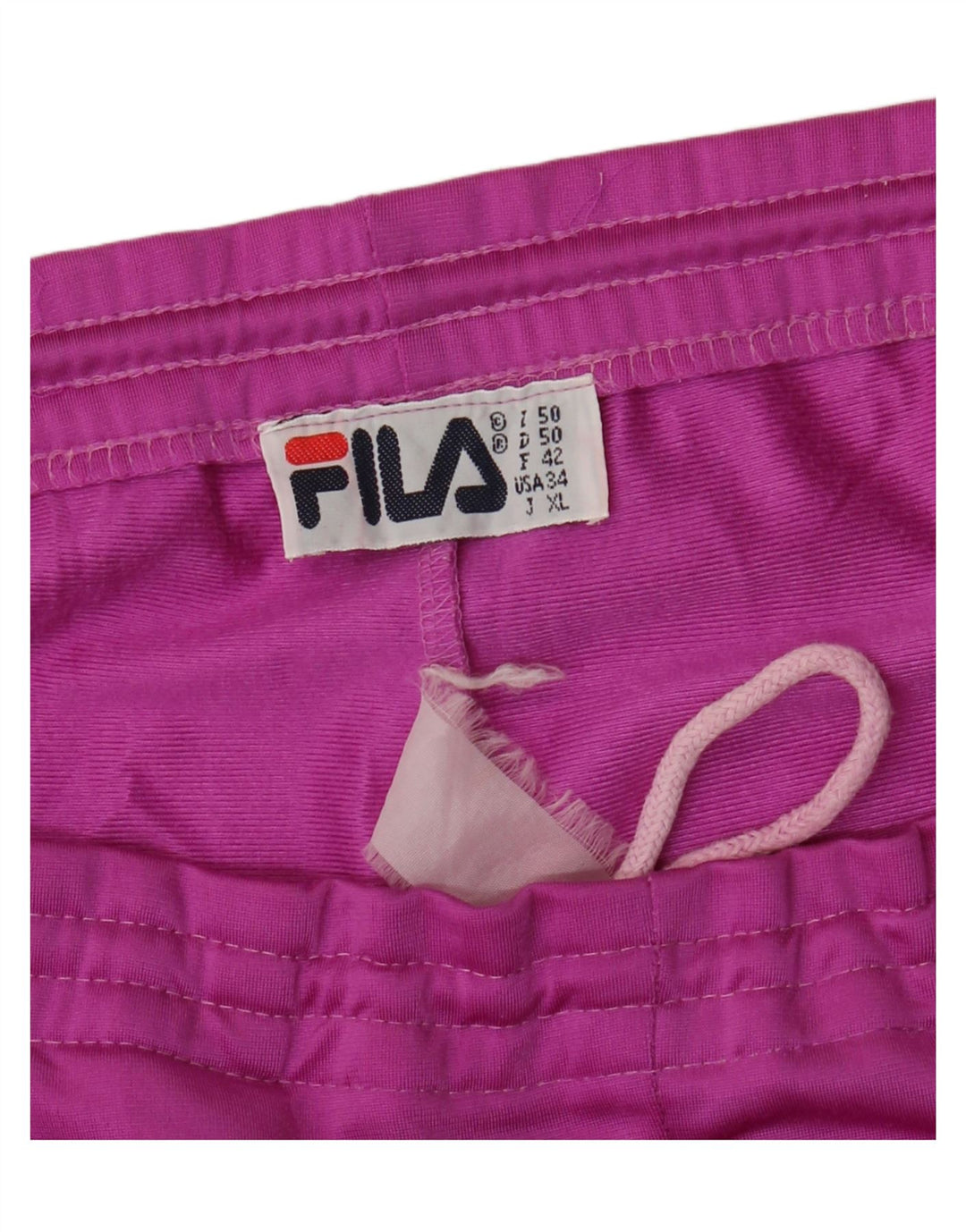 Fila Mens Tracksuit Trousers IT 50 Medium  Pink