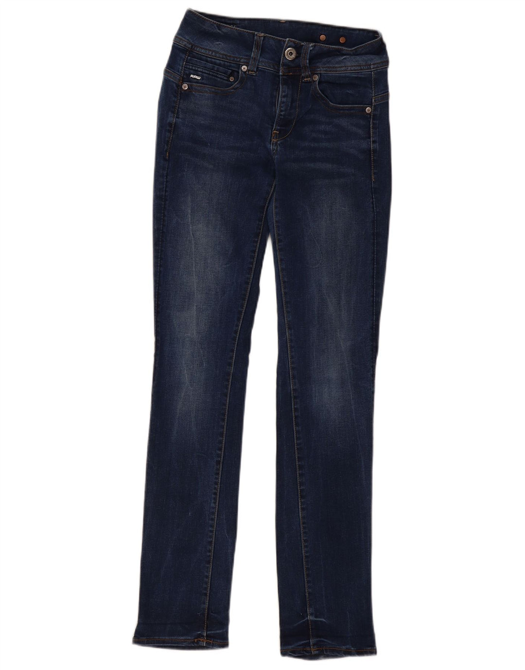 G-Star Womens Slim Jeans W28 L32 Navy Blue Cotton