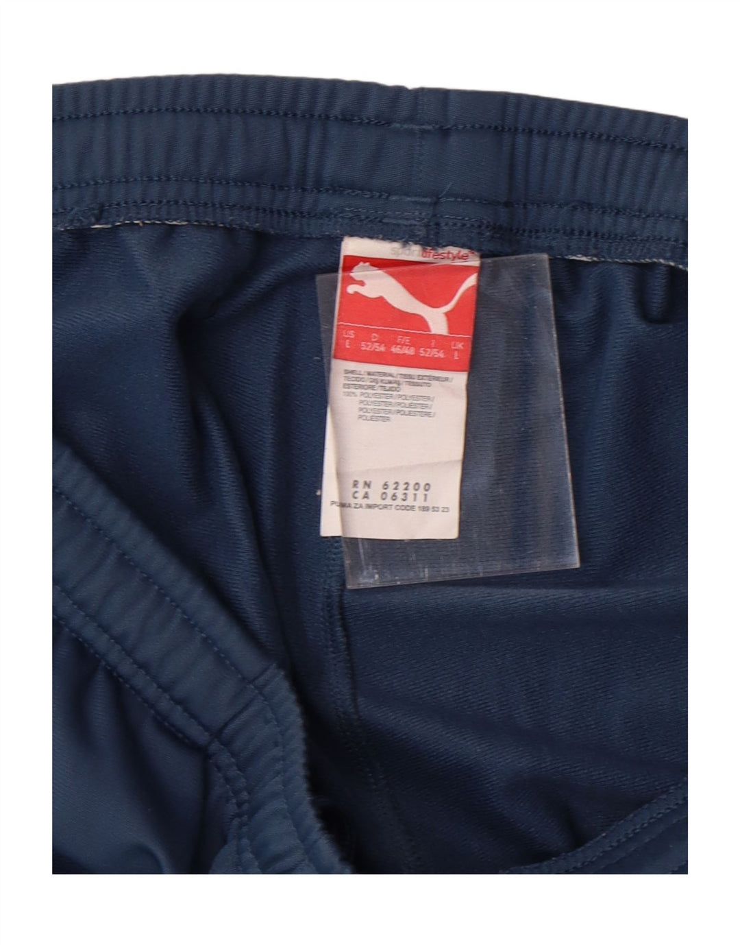 PUMA Mens Tracksuit Trousers Large  Blue Polyester Vintage Puma and Second-Hand Puma from Messina Hembry 