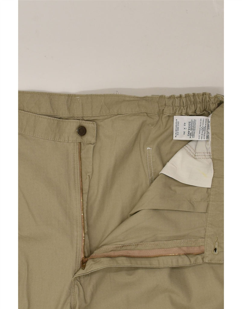 WRANGLER Mens Pegged Chino Trousers W42 L30  Beige Cotton | Vintage Wrangler | Thrift | Second-Hand Wrangler | Used Clothing | Messina Hembry 