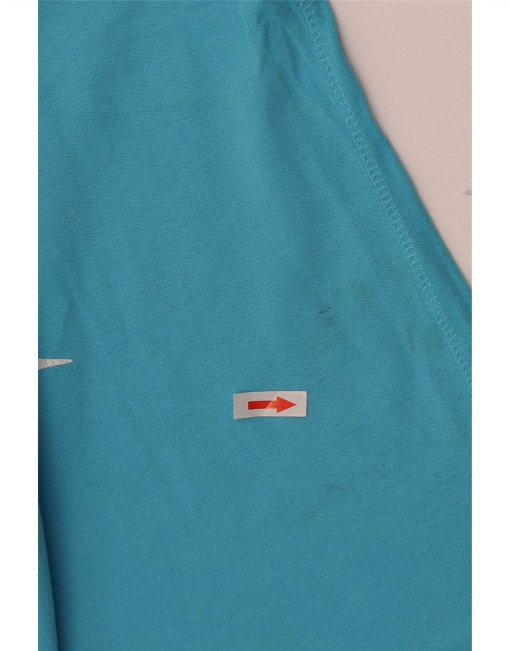 Superdry Mens Regular Graphic T-Shirt Top XL Blue Cotton