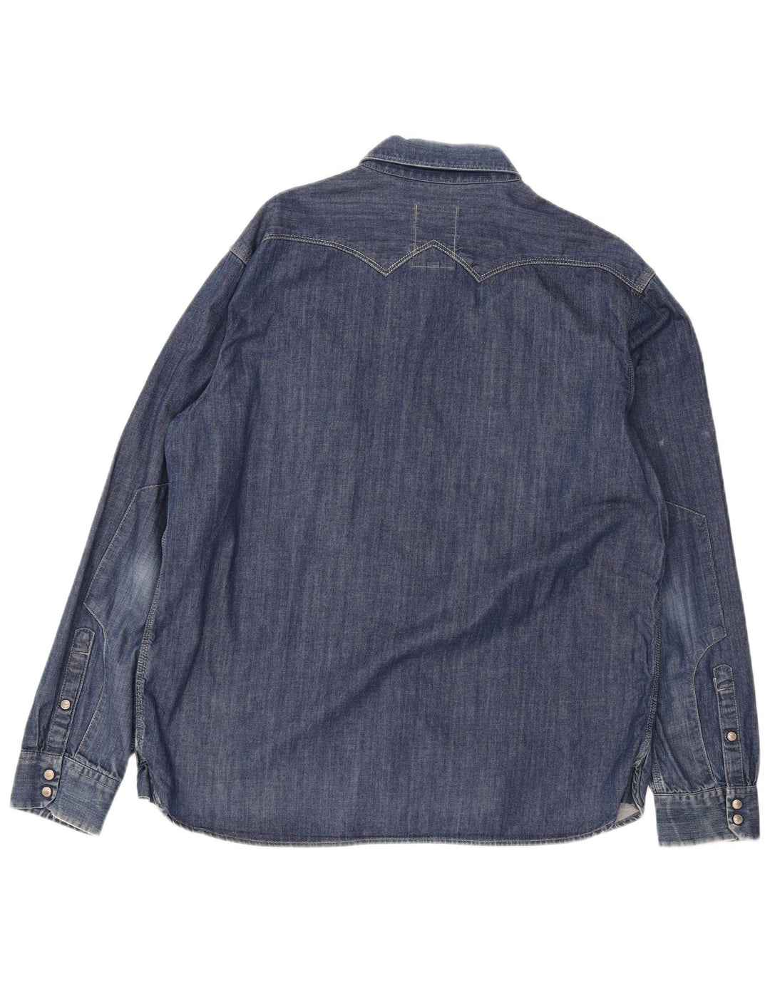 G-Star Mens Denim Shirt 2XL Blue Cotton
