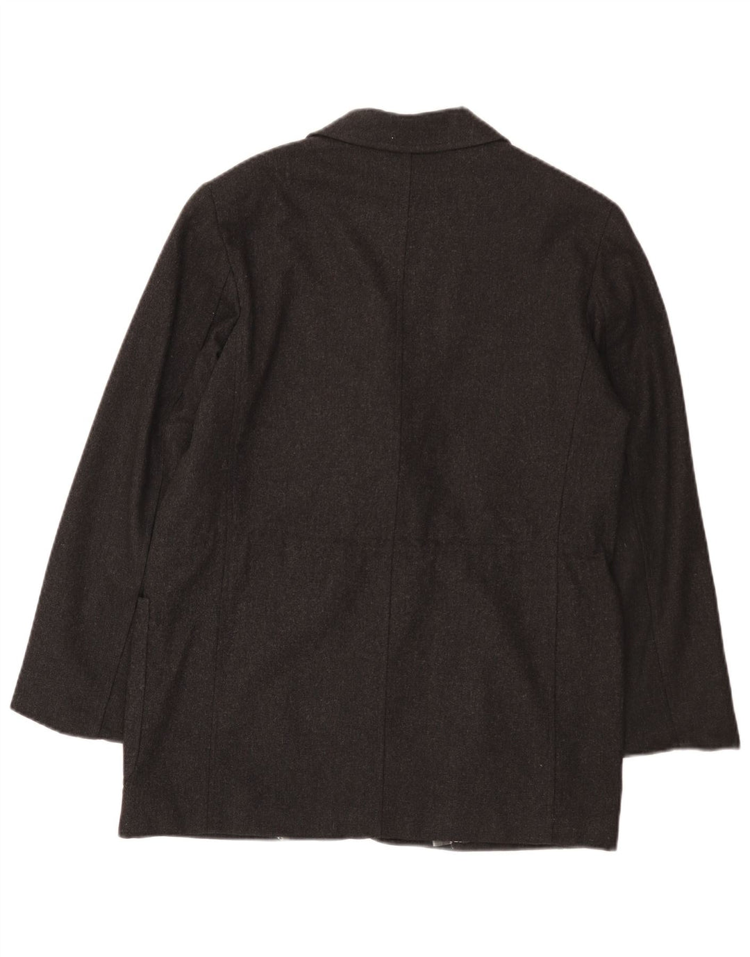 Penny Black Womens 3 Button Blazer Jacket IT 42 Medium Grey Wool