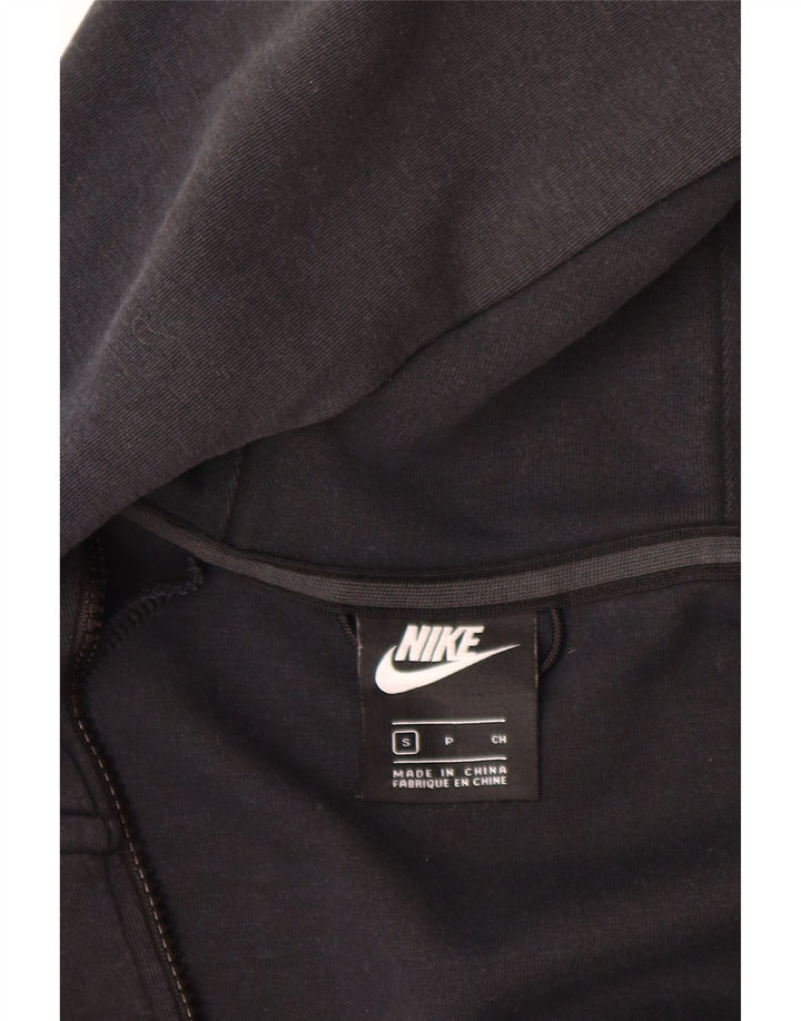 Nike Mens Zip Hoodie Sweater Small Black