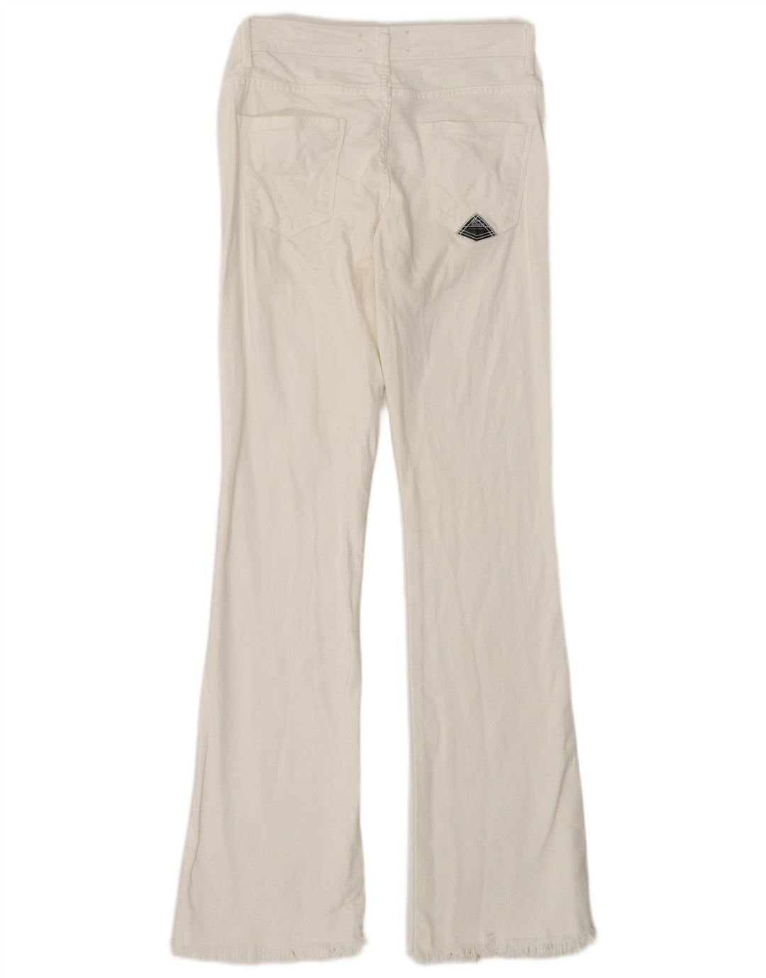 ROY ROGERS Girls Bootcut Jeans 15-16 Years W27 L30 White Cotton