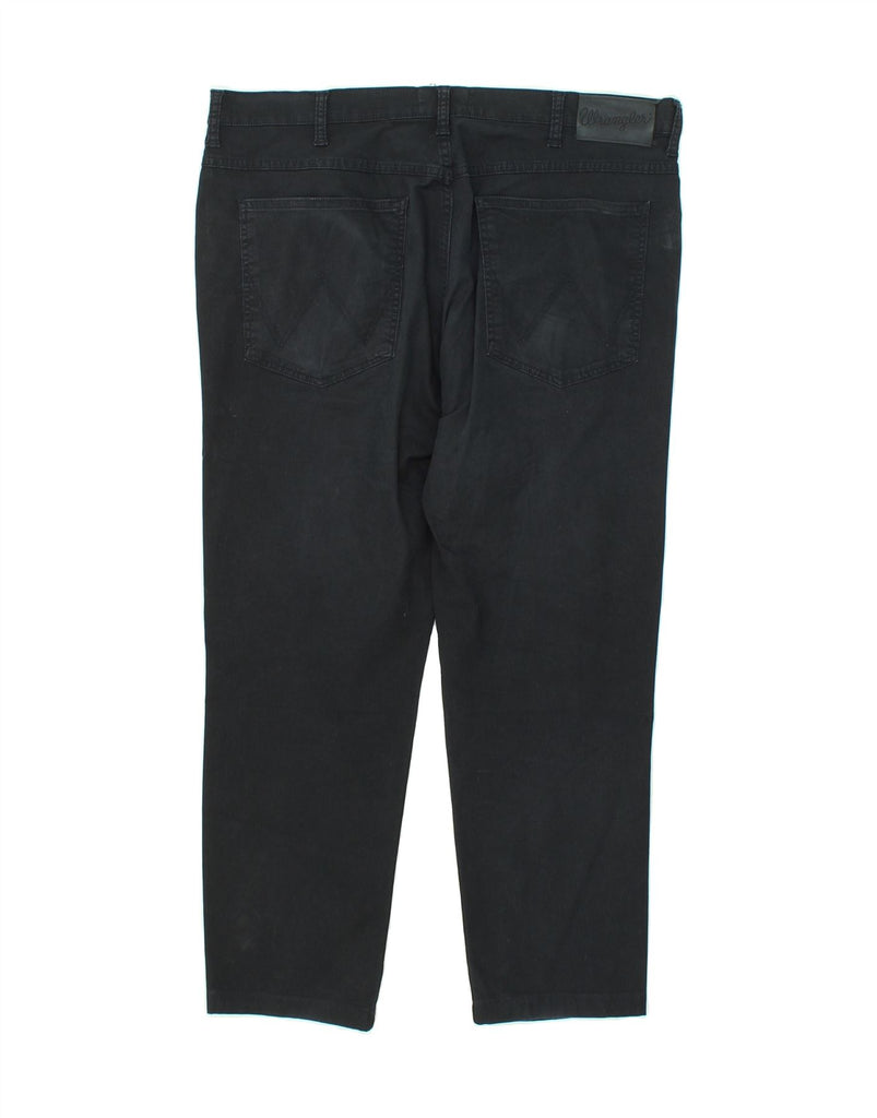 WRANGLER Mens Arizona Slim Casual Trousers W36 L28 Black Cotton Vintage Wrangler and Second-Hand Wrangler from Messina Hembry 