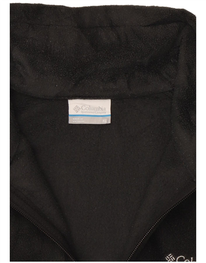 Columbia Womens Fleece Jacket UK 18 XL Black