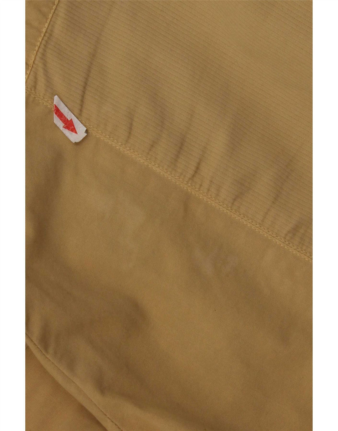 Trussardi Mens Bomber Jacket IT 54 2XL Beige Cotton