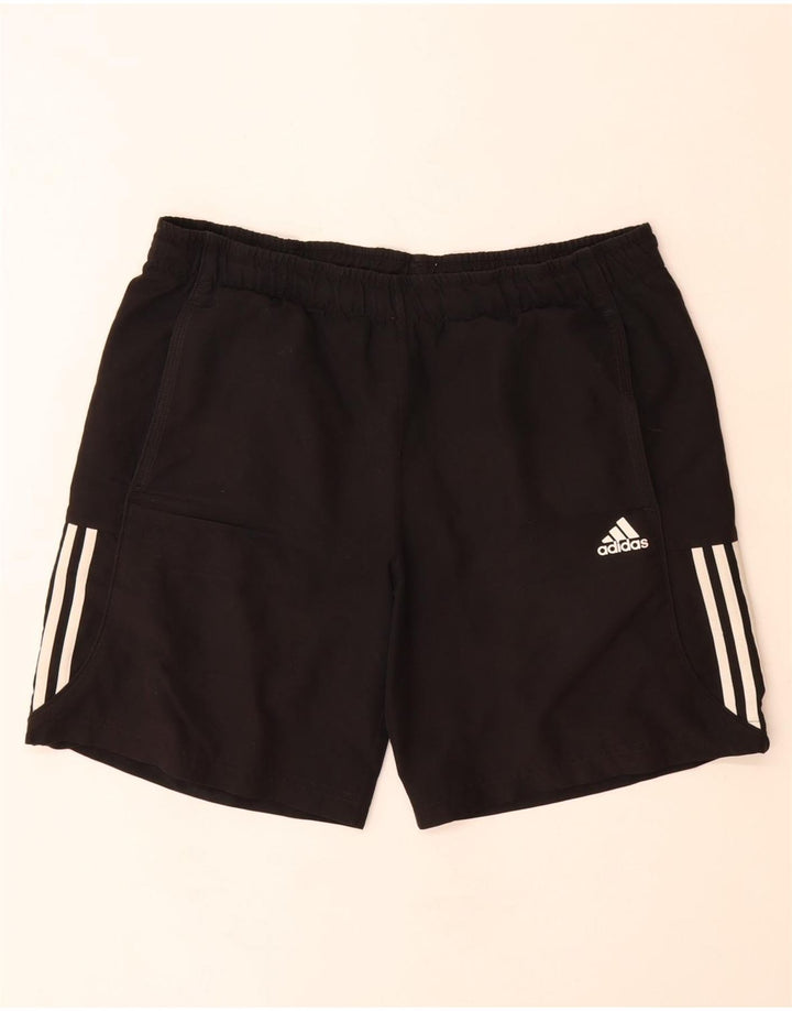 Adidas Mens Climalite Sport Shorts Medium Black Polyester
