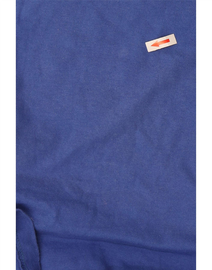 Champion Mens T-Shirt Top Large Blue