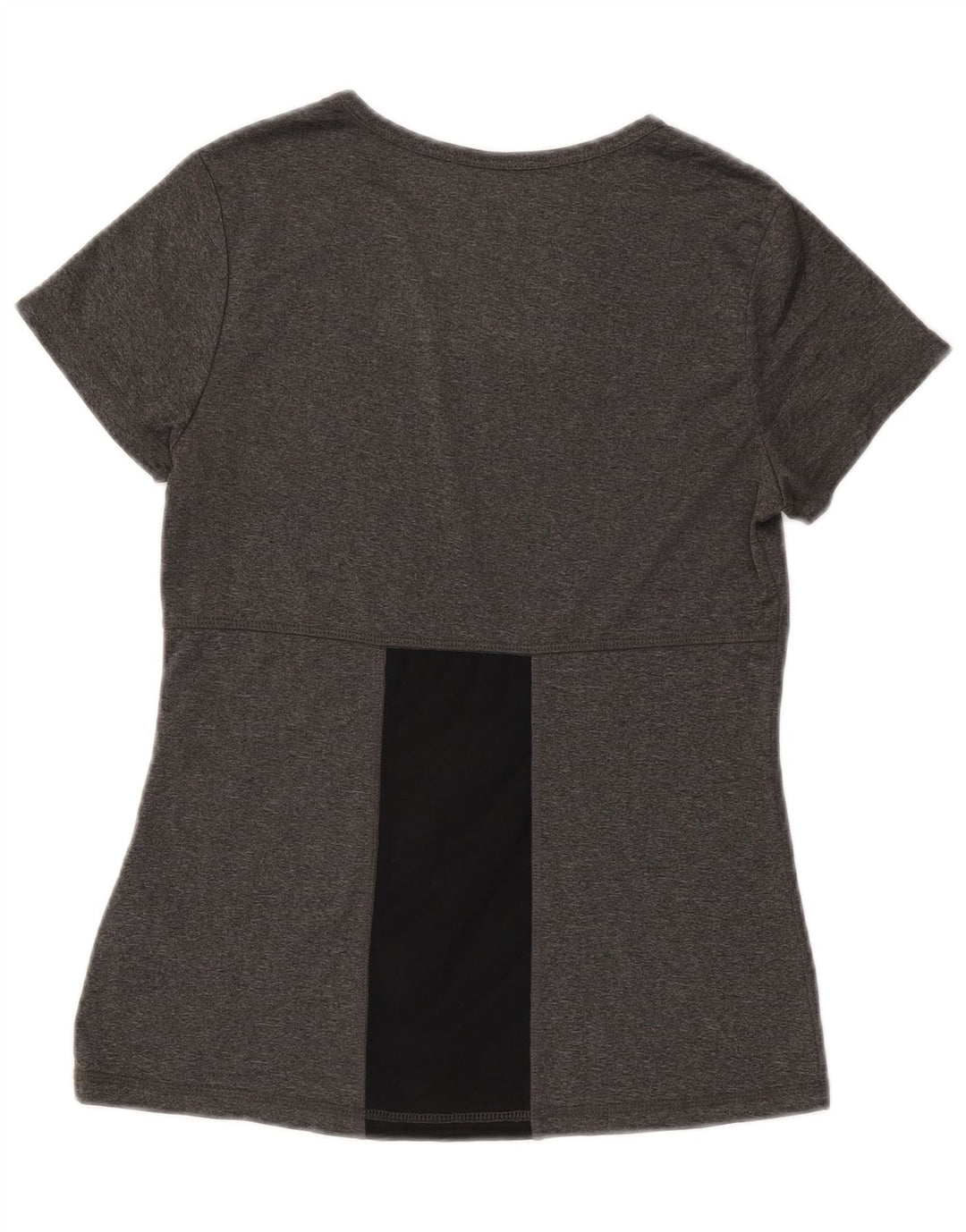 Fila Womens T-Shirt Top UK 8 Small Grey Colourblock Polyester
