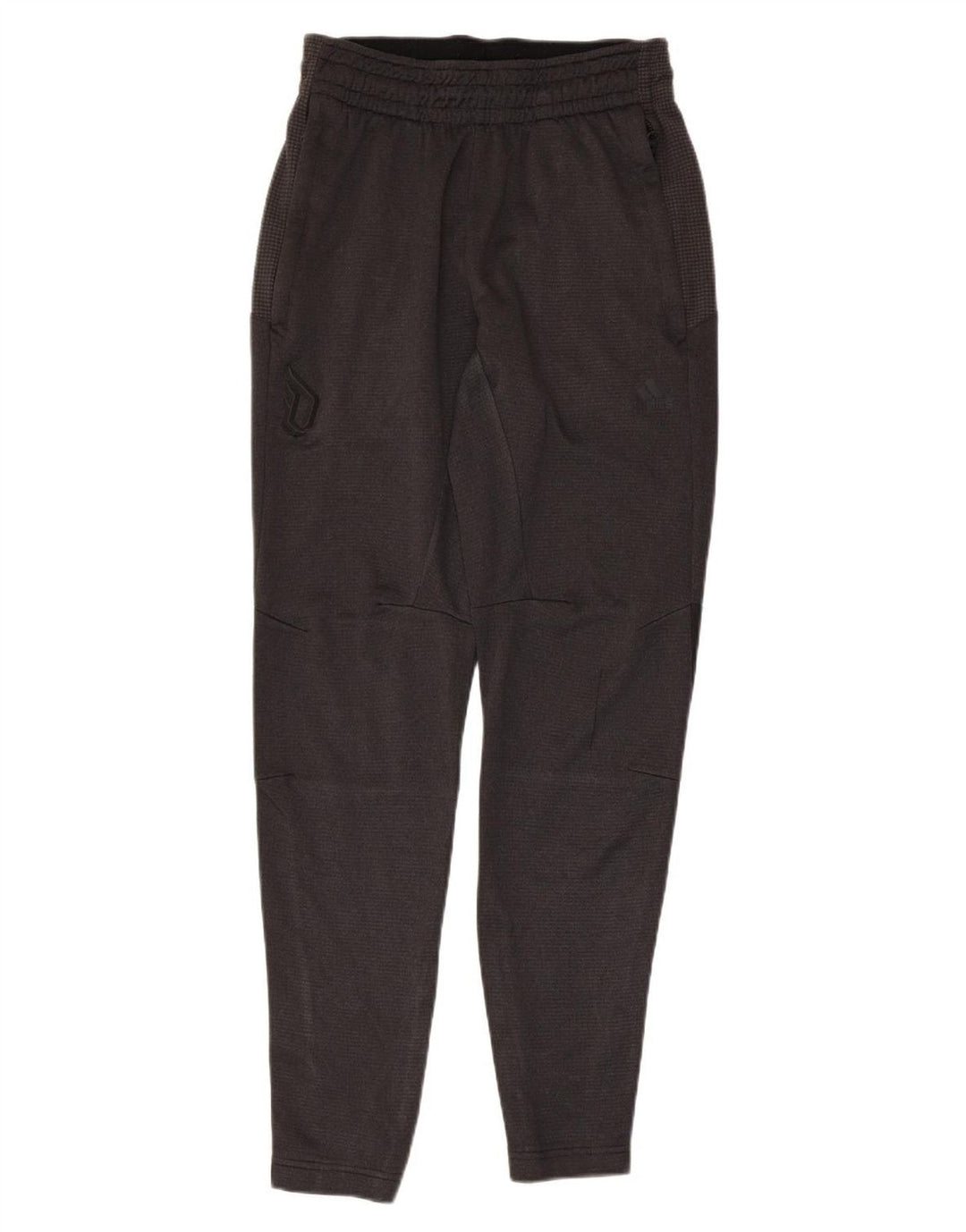 ADIDAS Mens Tracksuit Trousers Small Grey Colourblock Polyester