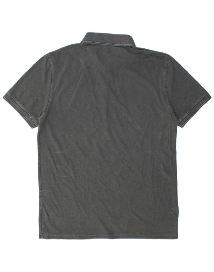 HUGO BOSS Mens Slim Fit Polo Shirt Large Grey