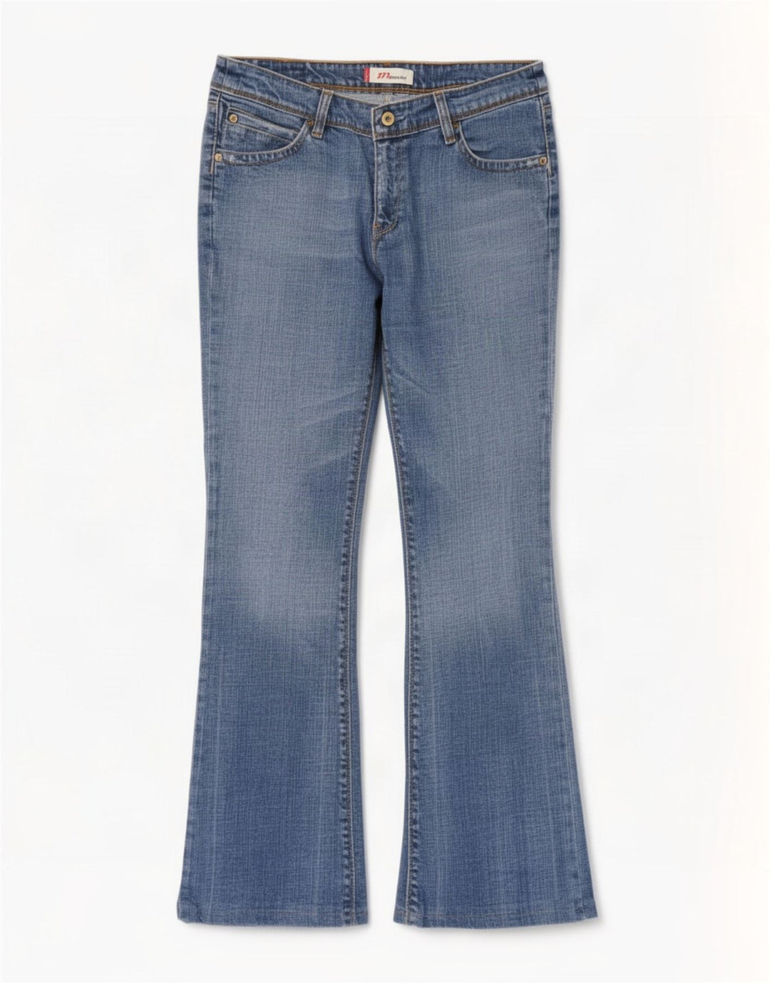 Levi's Womens 572 Bootcut Jeans W34 L29 Blue Cotton