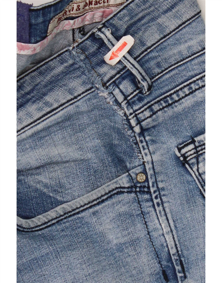 BACI & ABBRACCI Womens Slim Jeans IT 44 Medium W28 L28 Blue Cotton