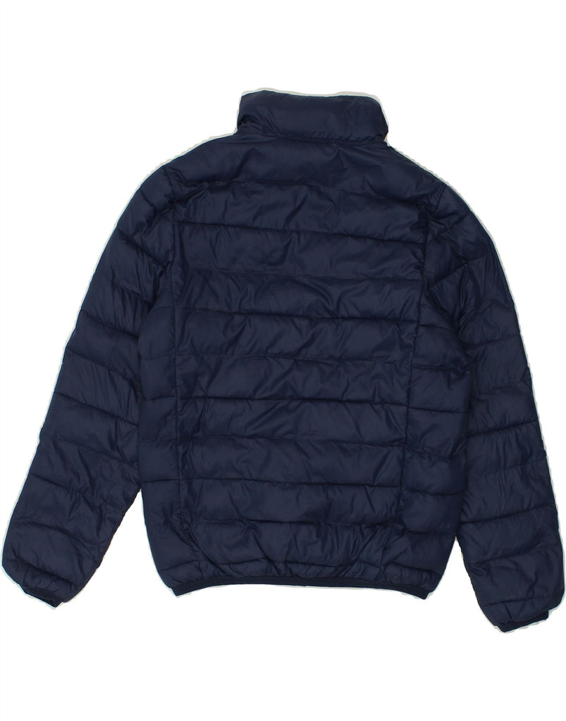 DIADORA Boys Padded Jacket 7-8 Years Navy Blue Polyester | Vintage Diadora | Thrift | Second-Hand Diadora | Used Clothing | Messina Hembry 