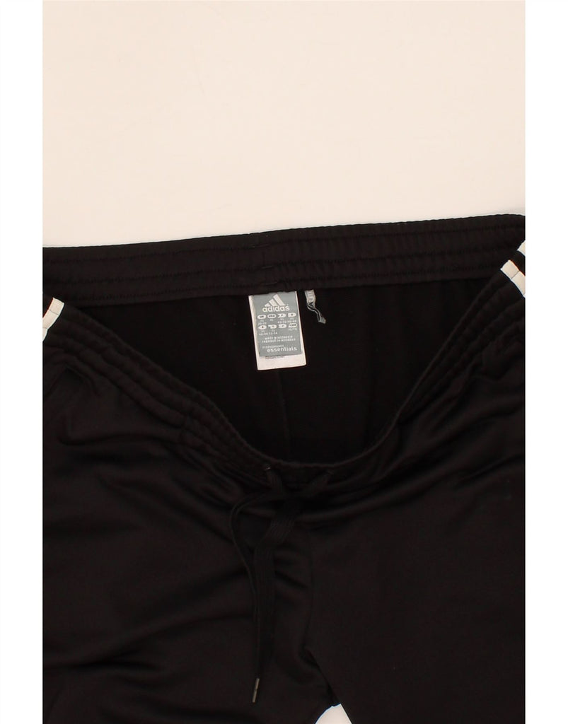 ADIDAS Womens Climalite Tracksuit Trousers UK 20/22 XL  Black Polyester Vintage Adidas and Second-Hand Adidas from Messina Hembry 