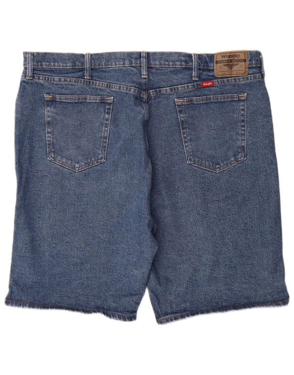 WRANGLER Mens Denim Shorts W40 XL Blue