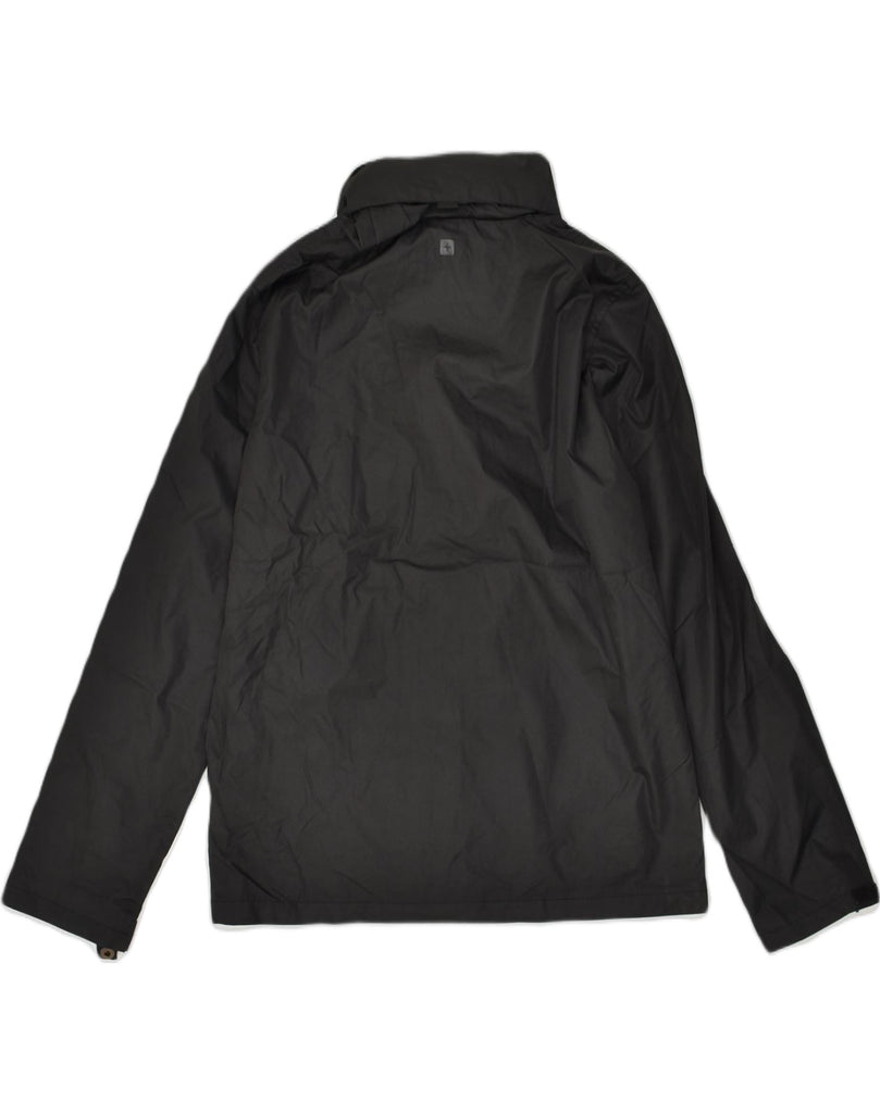 MOUNTAIN WAREHOUSE Boys Windbreaker Jacket 12-13 Years Black Polyester | Vintage Mountain Warehouse | Thrift | Second-Hand Mountain Warehouse | Used Clothing | Messina Hembry 