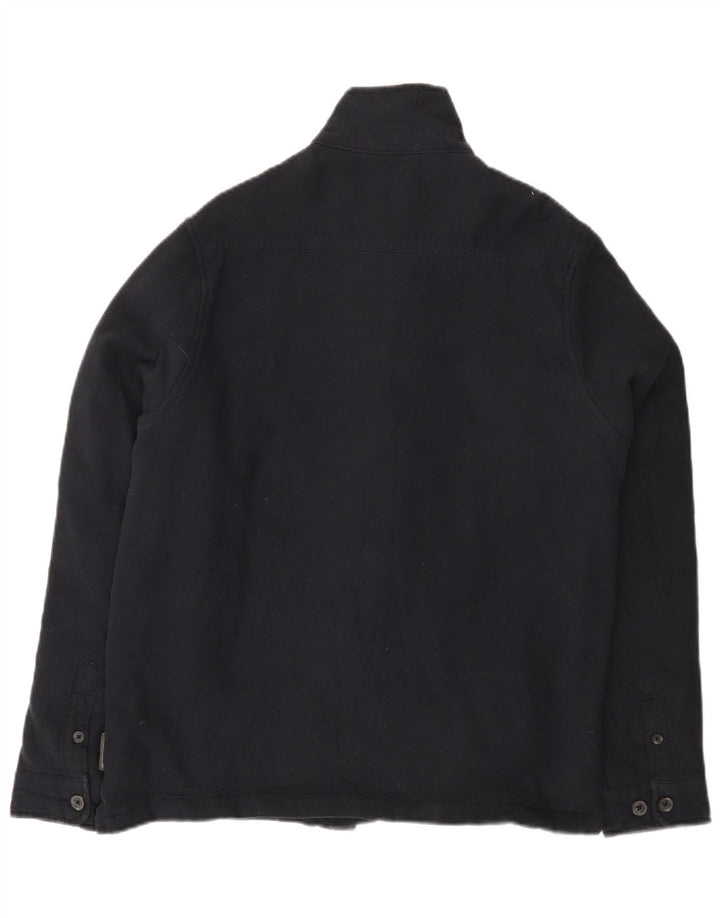 French Connection Mens Utility Jacket UK 38 Medium Navy Blue