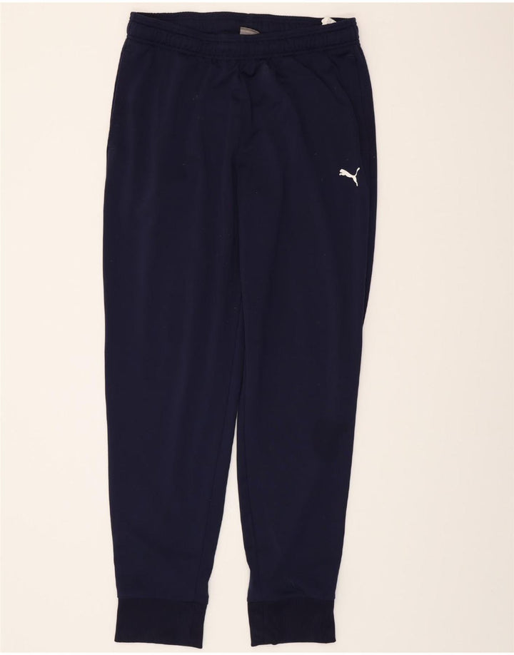 PUMA Mens Tracksuit Trousers Joggers Large Navy Blue Polyester Vintage Puma and Second-Hand Puma from Messina Hembry 
