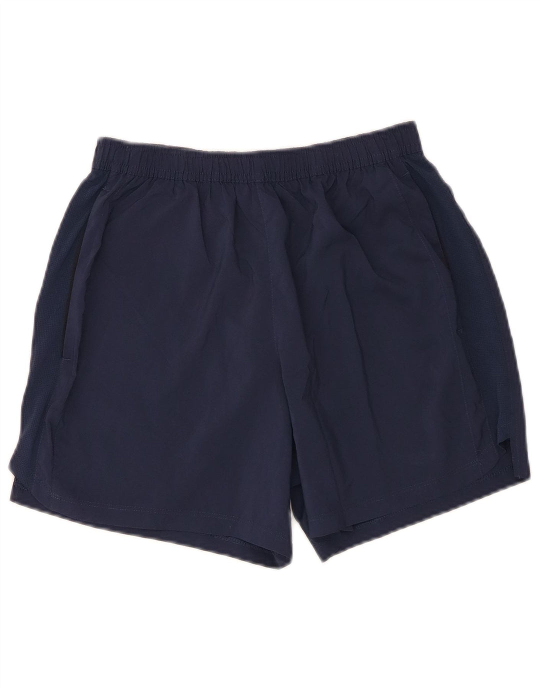 New Balance Mens Sport Shorts Small  Navy Blue Polyester