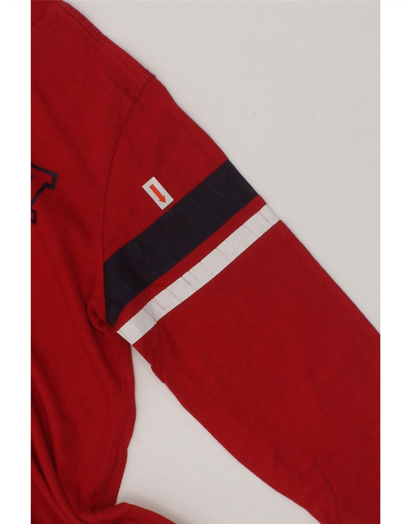 POLO RALPH LAUREN Boys Graphic Top Long Sleeve 6-7 Years Red Striped | Vintage Polo Ralph Lauren | Thrift | Second-Hand Polo Ralph Lauren | Used Clothing | Messina Hembry 