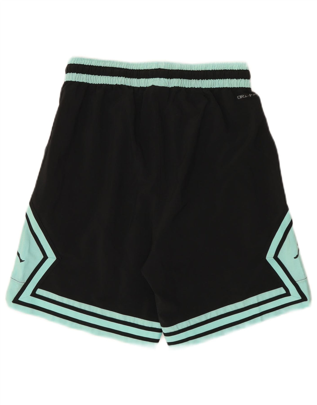 Jordan Mens Dri Fit Graphic Sport Shorts Small Black Colourblock Polyester