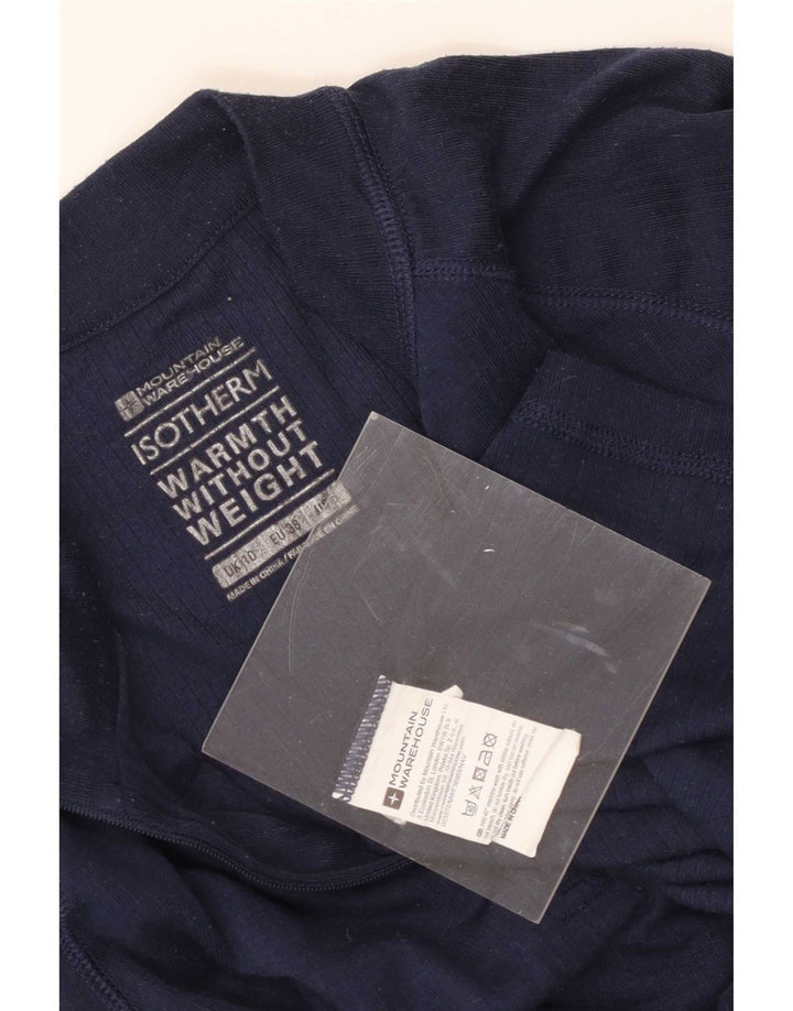 Mountain Warehouse Womens Pullover Tracksuit Top UK 10 Small Navy Blue