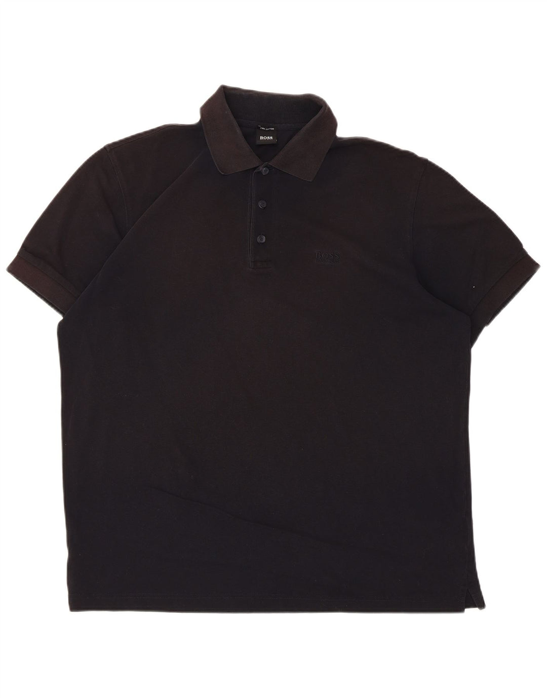 Hugo Boss Mens Polo Shirt Large Navy Blue