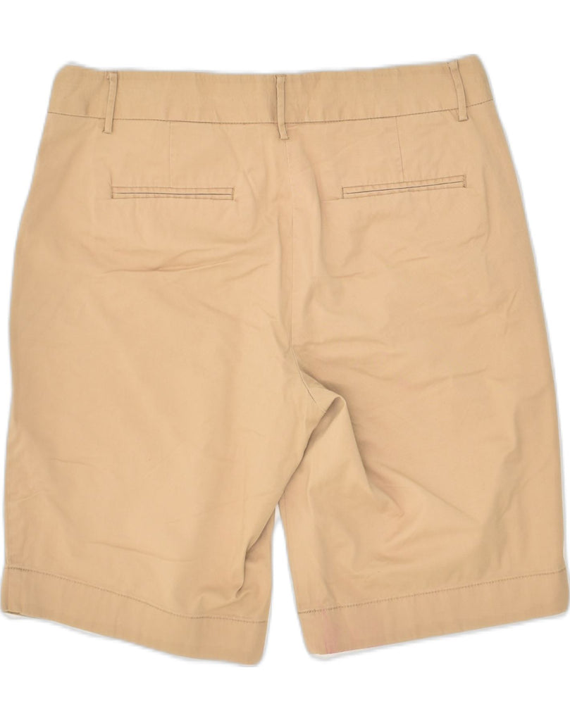 J. CREW Womens Stretch Chino Shorts US 2 XS W30 Beige Cotton | Vintage J. Crew | Thrift | Second-Hand J. Crew | Used Clothing | Messina Hembry 