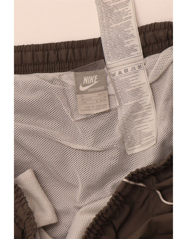 NIKE Mens Sport Shorts XL Grey Polyester