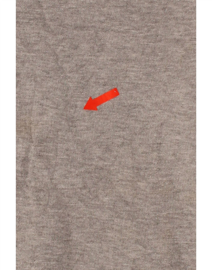 LEVI'S Mens Standard Fit Graphic Hoodie Jumper Medium Grey Vintage Levi's and Second-Hand Levi's from Messina Hembry 
