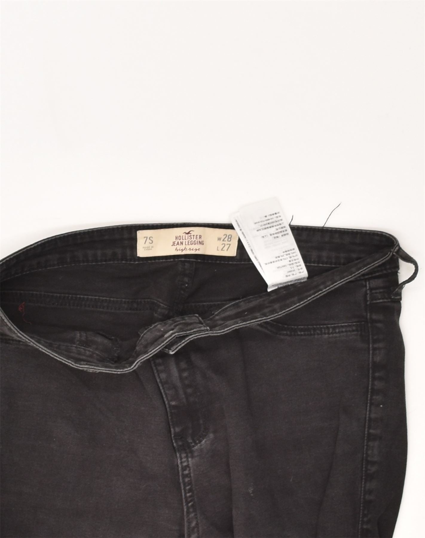 HOLLISTER Leather trousers for women, Buy online