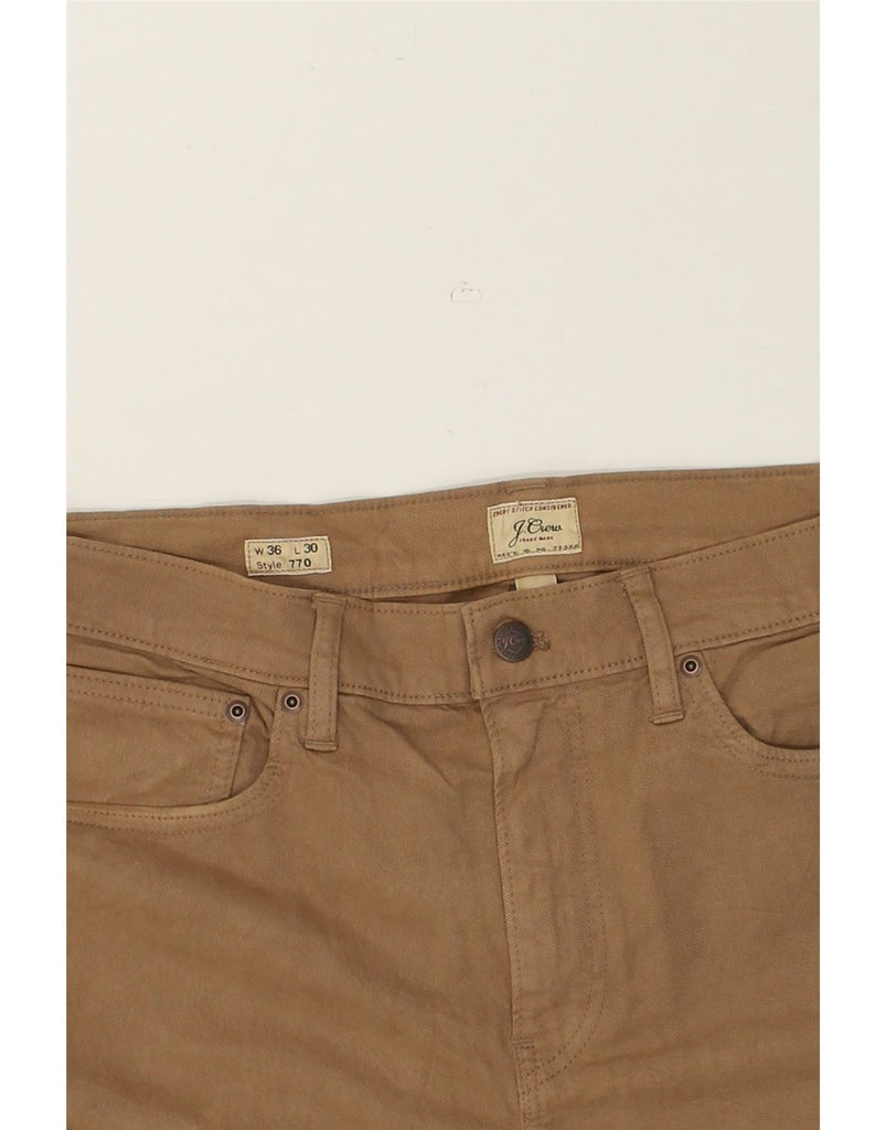 J. CREW Mens 770 Slim Jeans W36 L30  Brown Cotton | Vintage J. Crew | Thrift | Second-Hand J. Crew | Used Clothing | Messina Hembry 