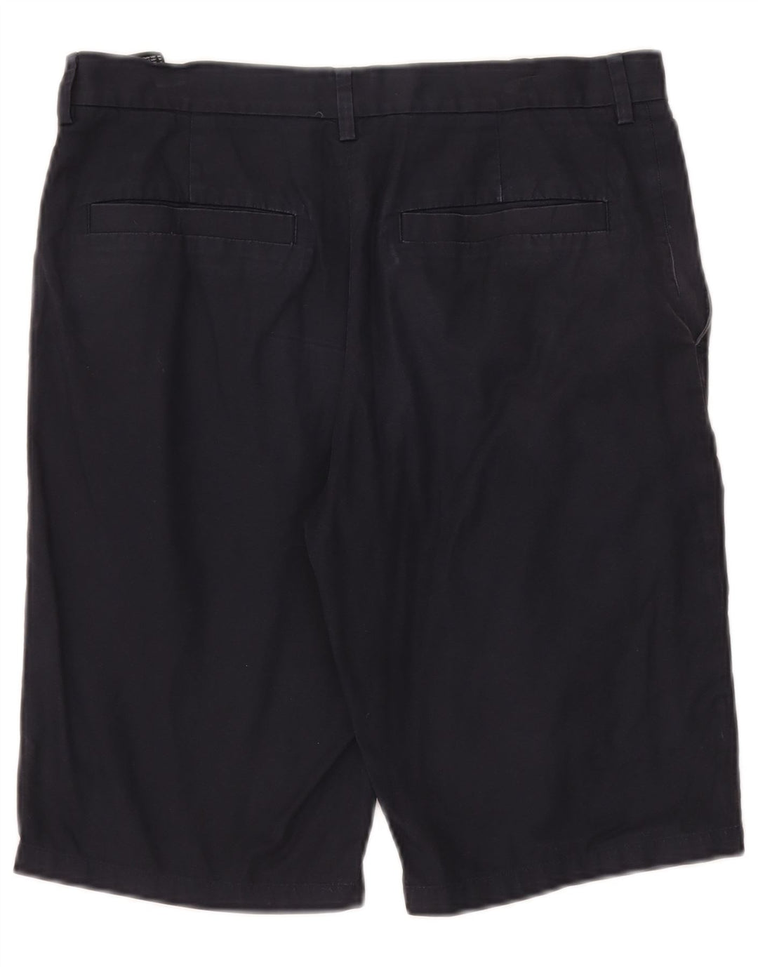 Cos Mens Chino Shorts EU 46 Small W30  Navy Blue Cotton