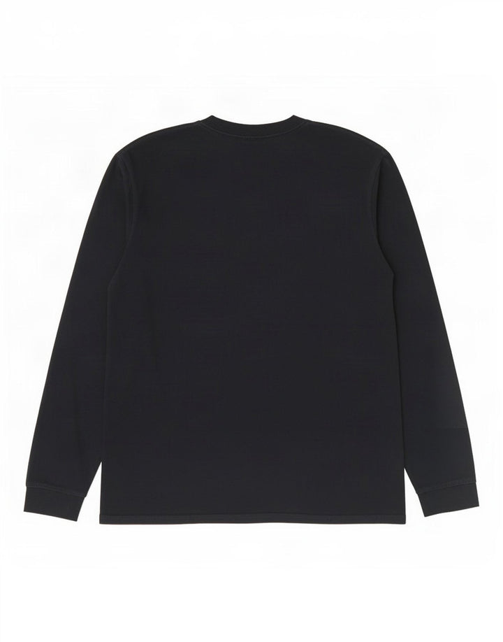 Carhartt Mens Top Long Sleeve XL Navy Blue Cotton